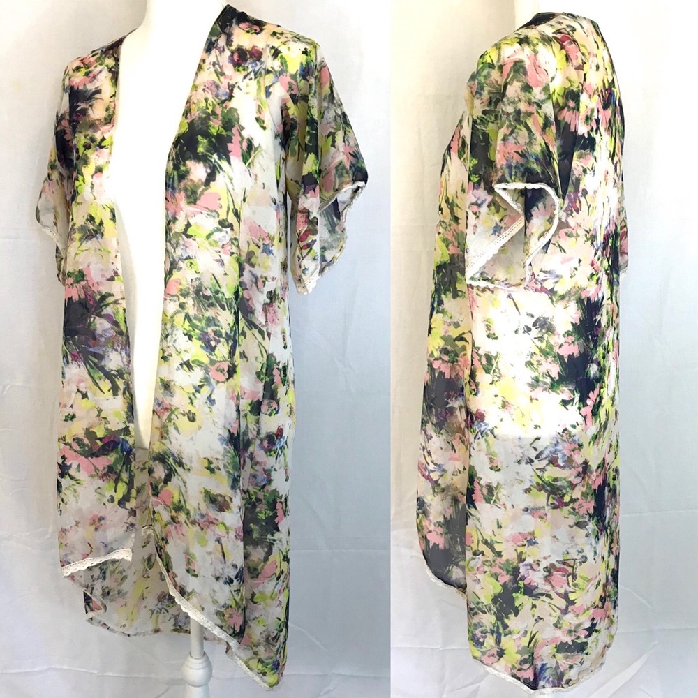 Sheer Shrug Duster Size XS